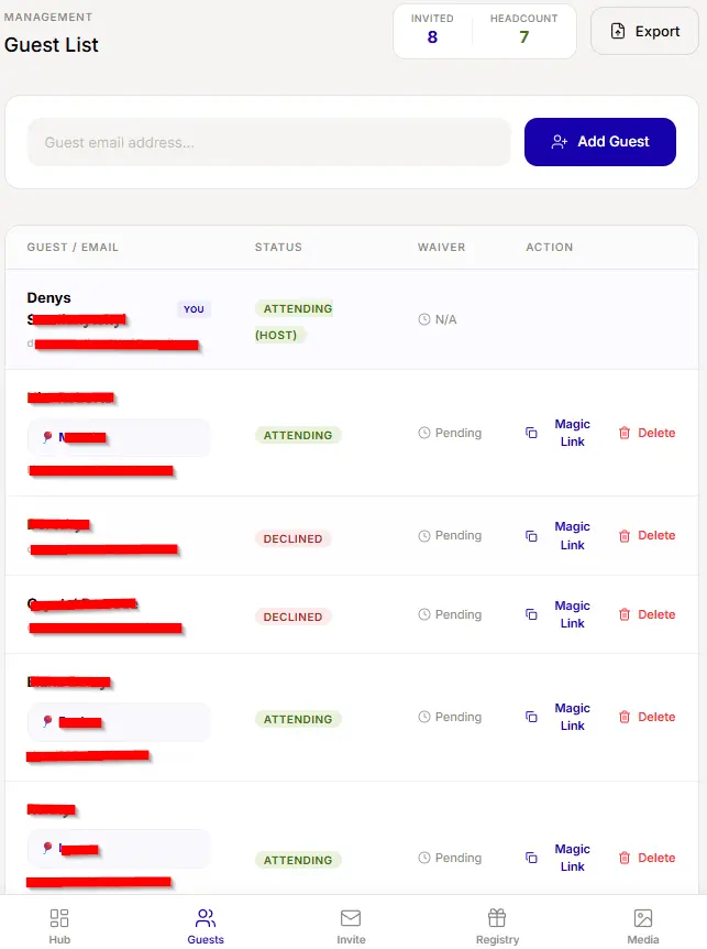 Screenshot 2 of EasyBday