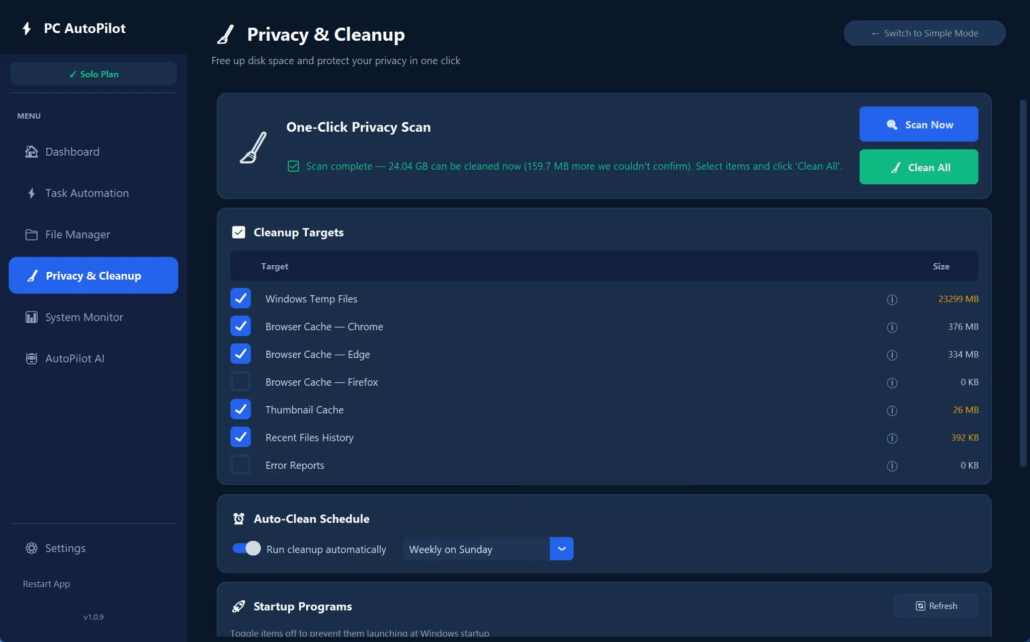 Screenshot 2 of PC AutoPilot