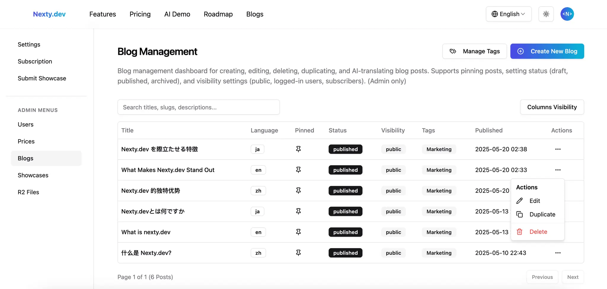 Screenshot 9 of Nexty.dev