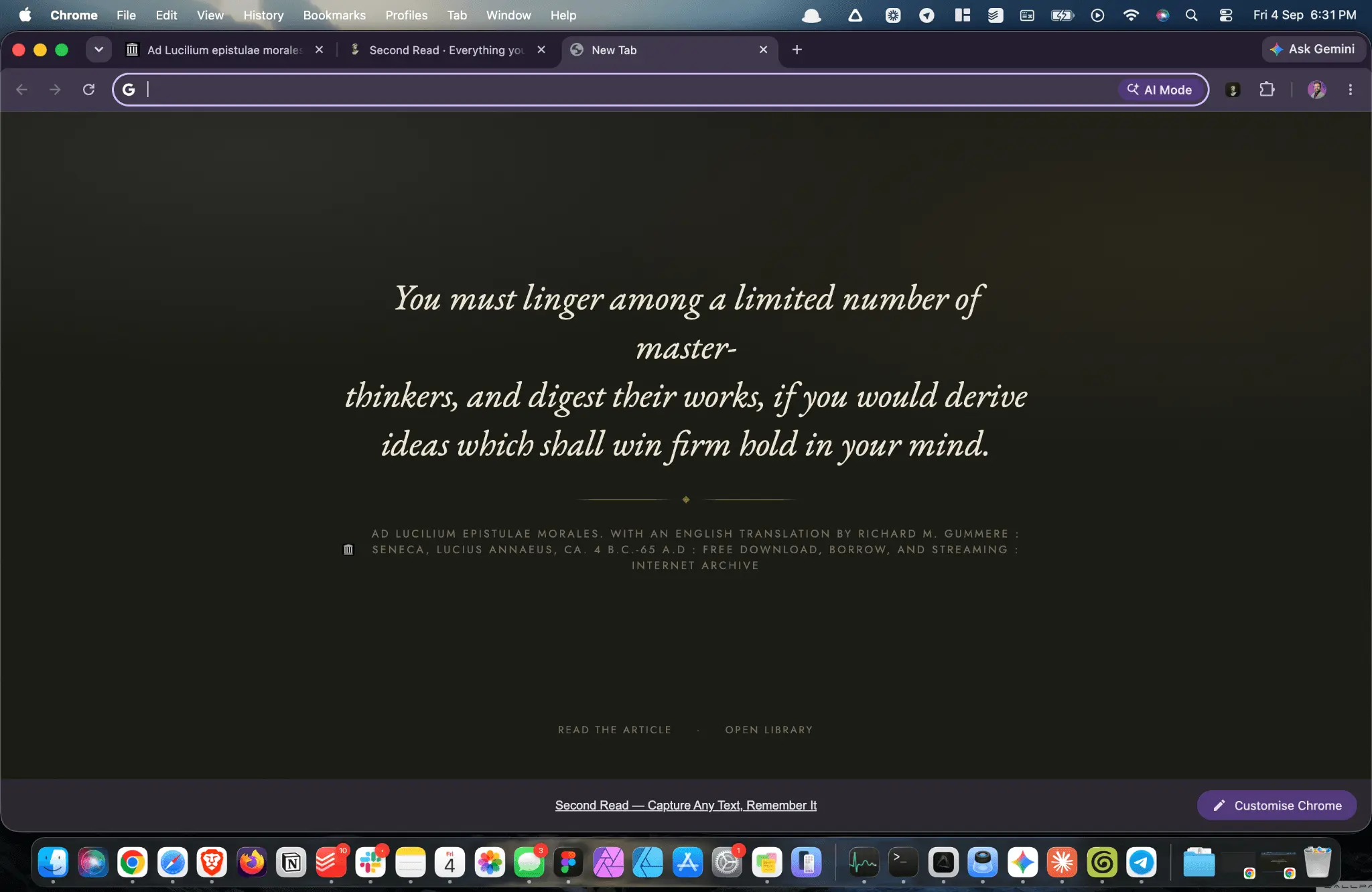 Screenshot 3 of Second Read
