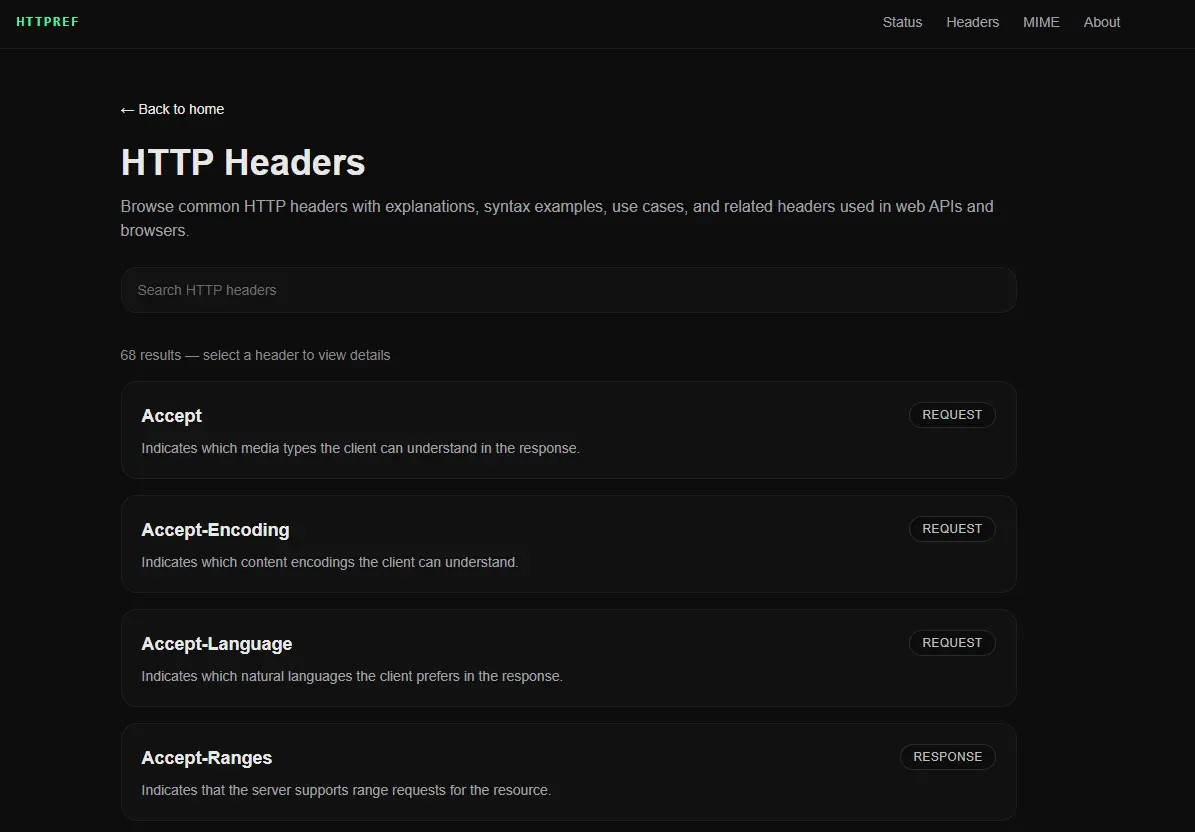 Screenshot 2 of HTTPRef