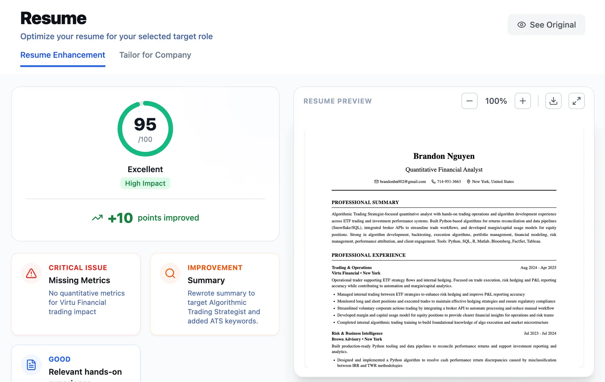 Screenshot 2 of Job Pivotry