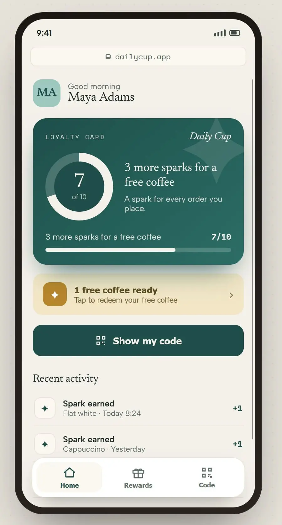 Screenshot 3 of Owntogo - start vibecoding