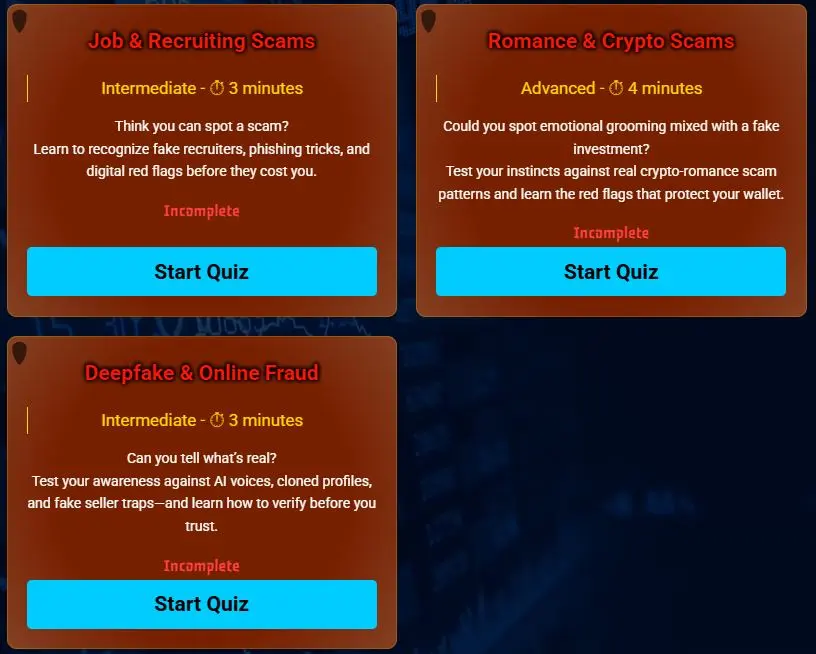 Screenshot 3 of Quiz Your Scam Detection Skills Free!