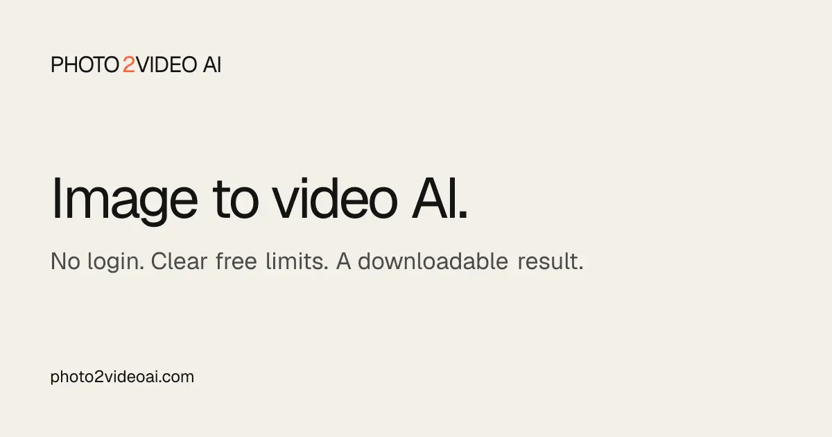 Screenshot 1 of Photo2VideoAI