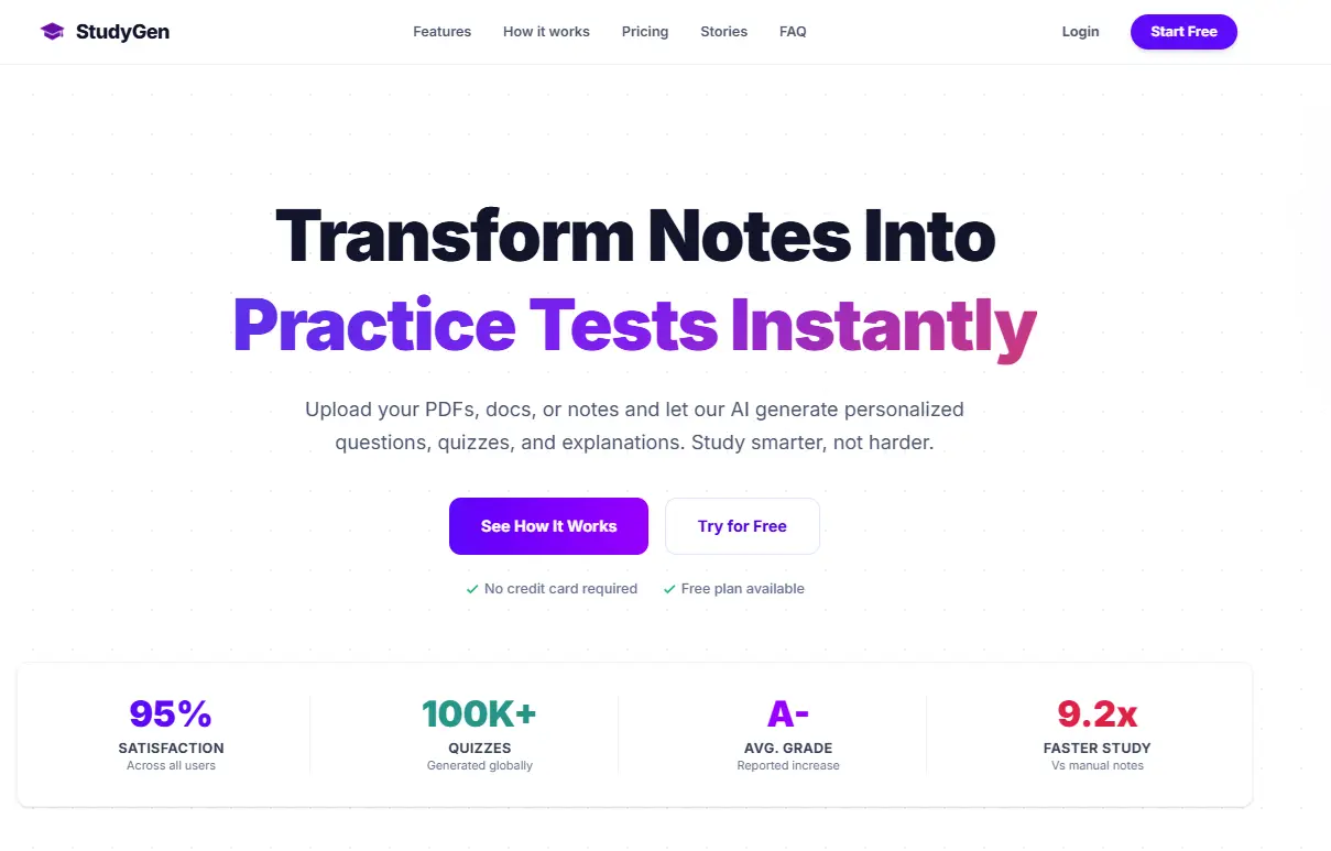Screenshot 3 of StudyGen
