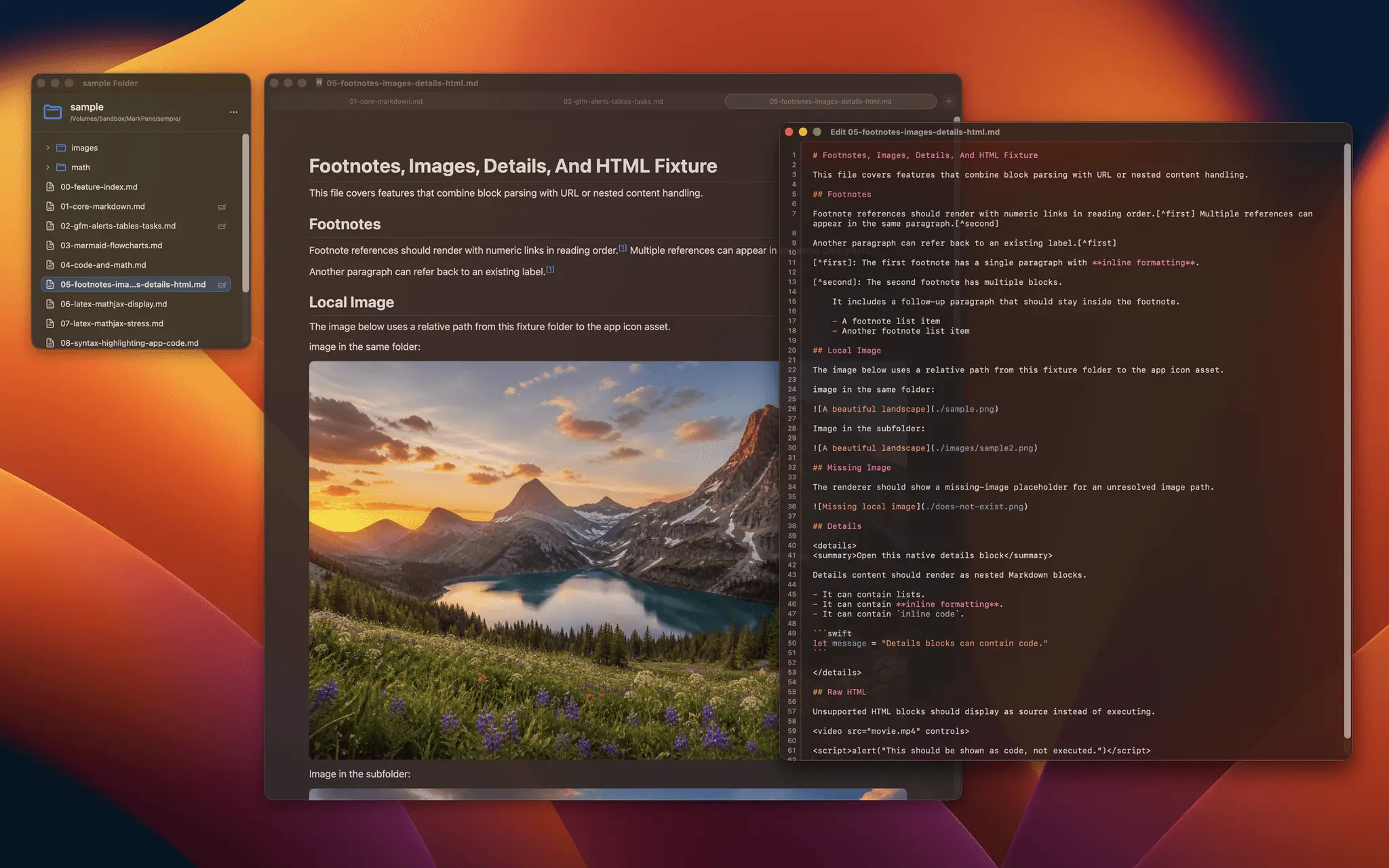 Screenshot 1 of MarkPane