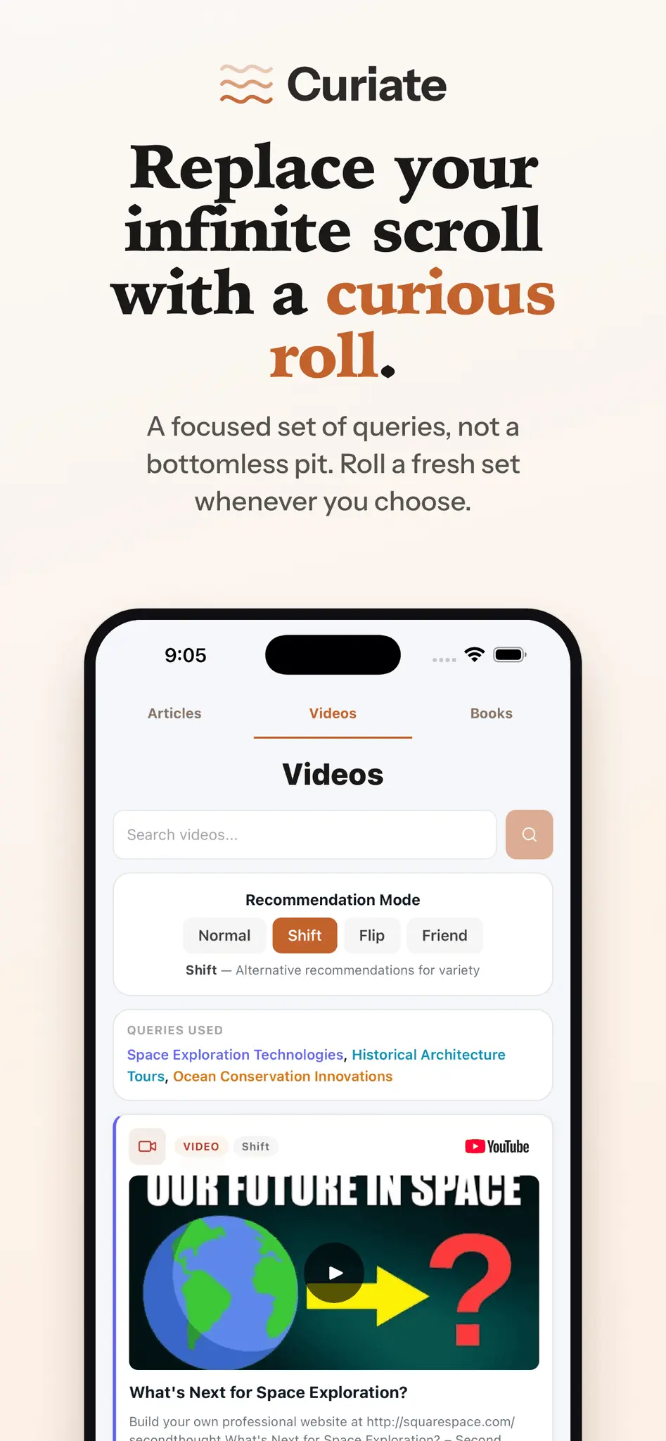 Screenshot 5 of Curiate