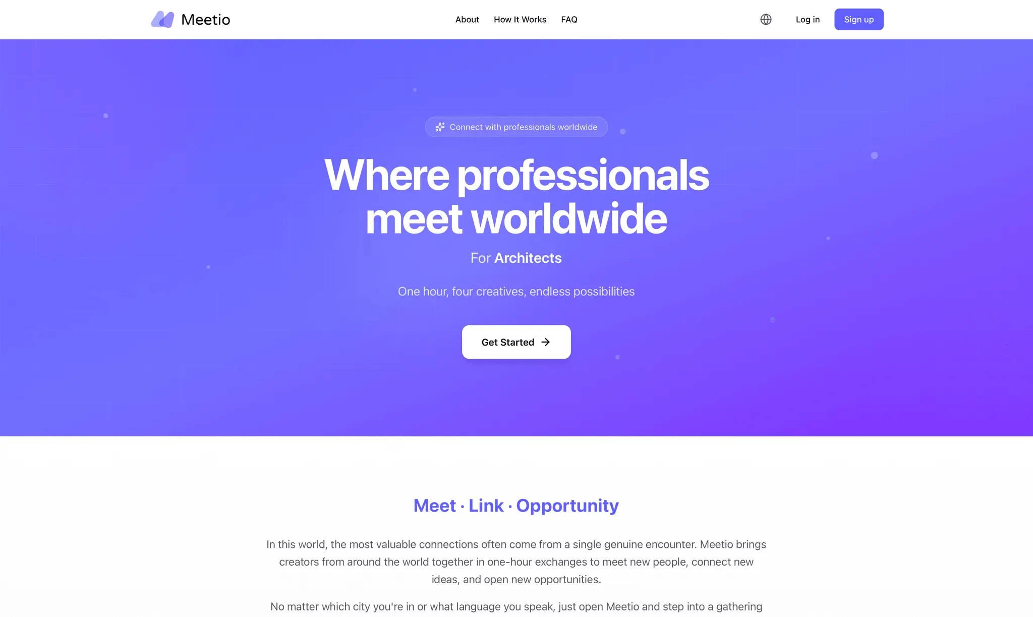 Screenshot 1 of Meetio