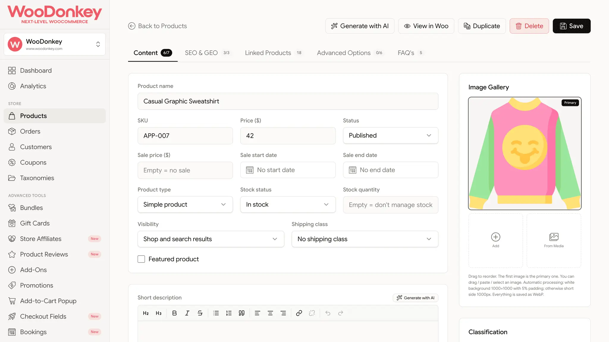 Screenshot 6 of WooDonkey