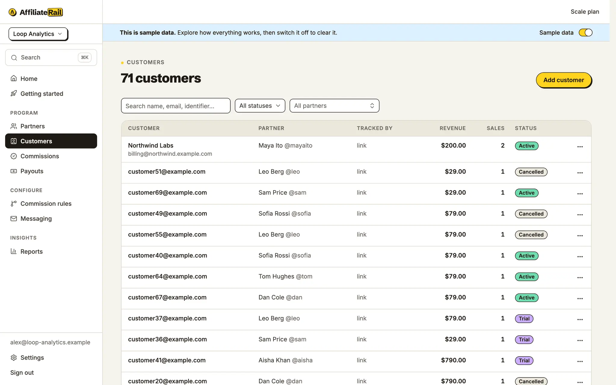 Screenshot 9 of AffiliateRail