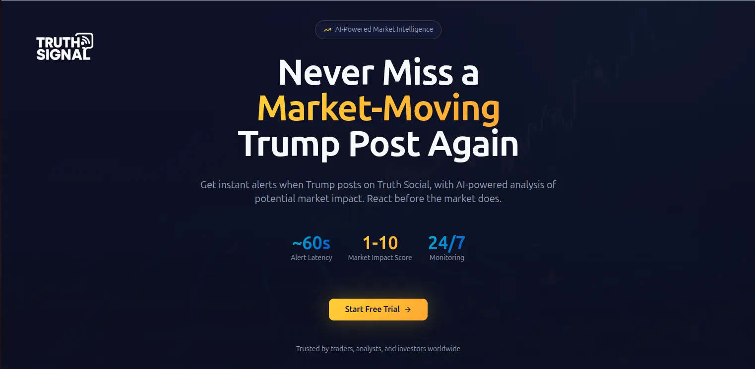 Screenshot 1 of TruthSignal