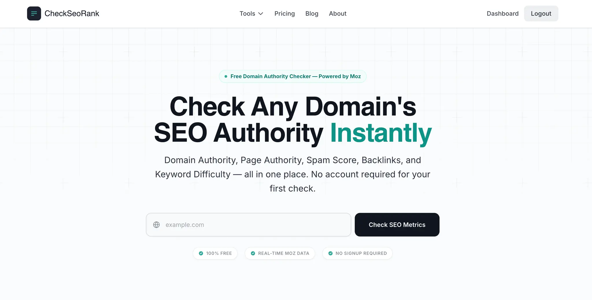 Screenshot 1 of CheckSeoRank Bulk Checker