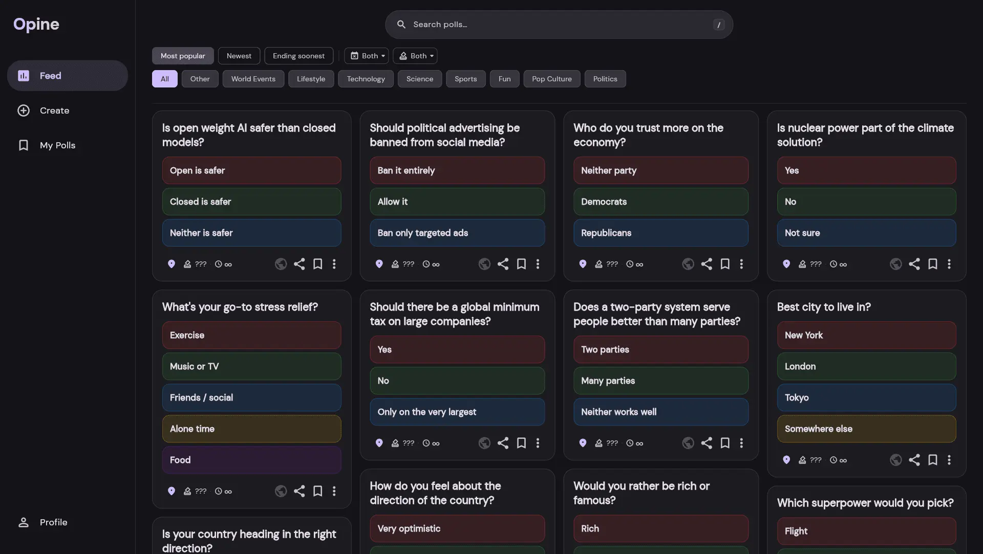 Screenshot 3 of Opine