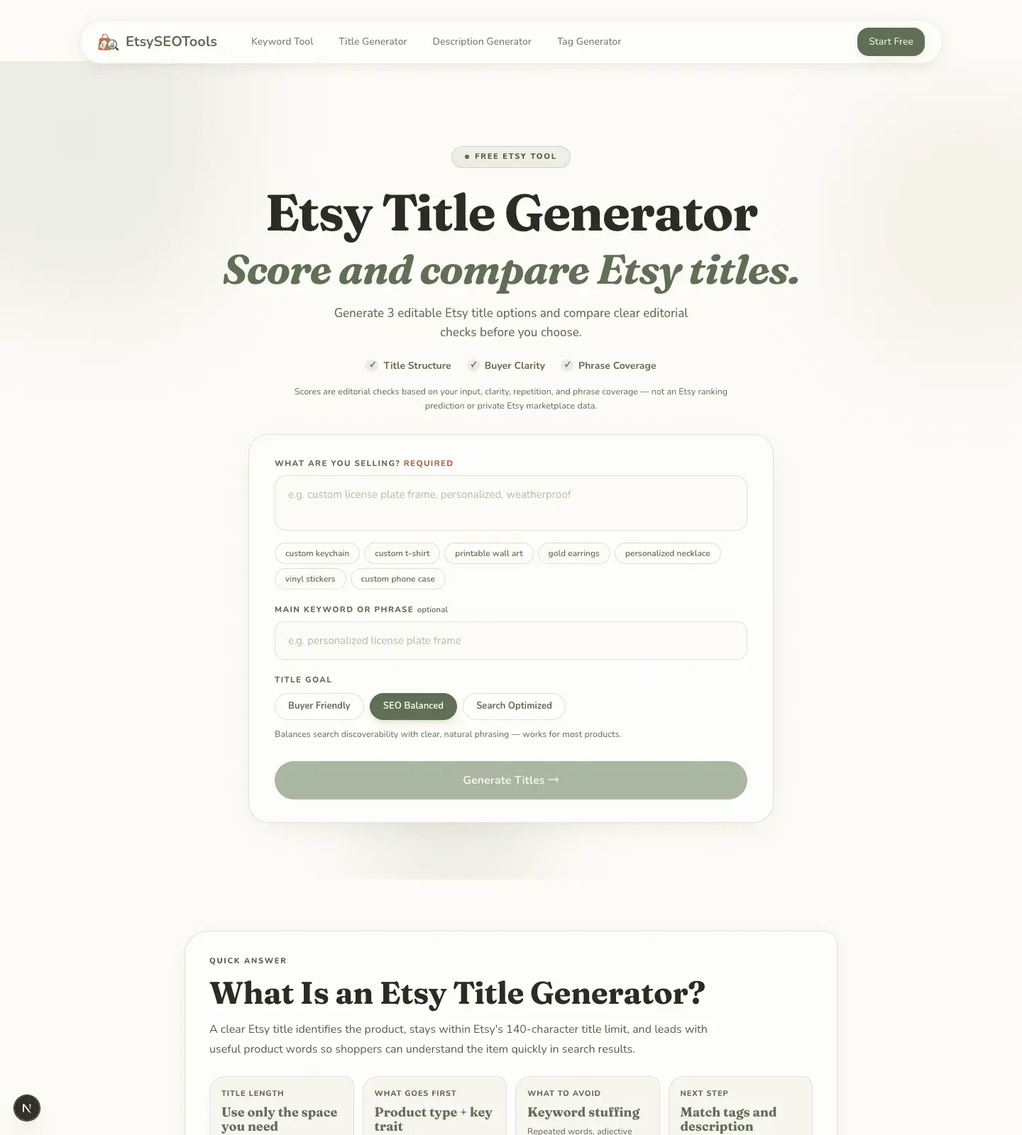 Screenshot 4 of EtsySEOTools