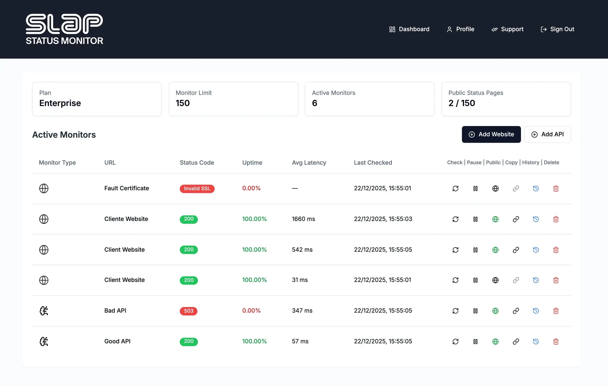 Screenshot 4 of SLAP - Status Manager