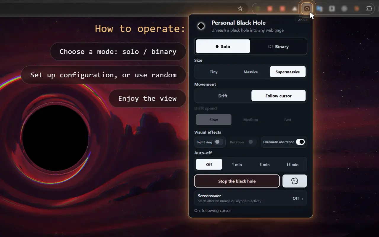 Screenshot 5 of Personal Black Hole