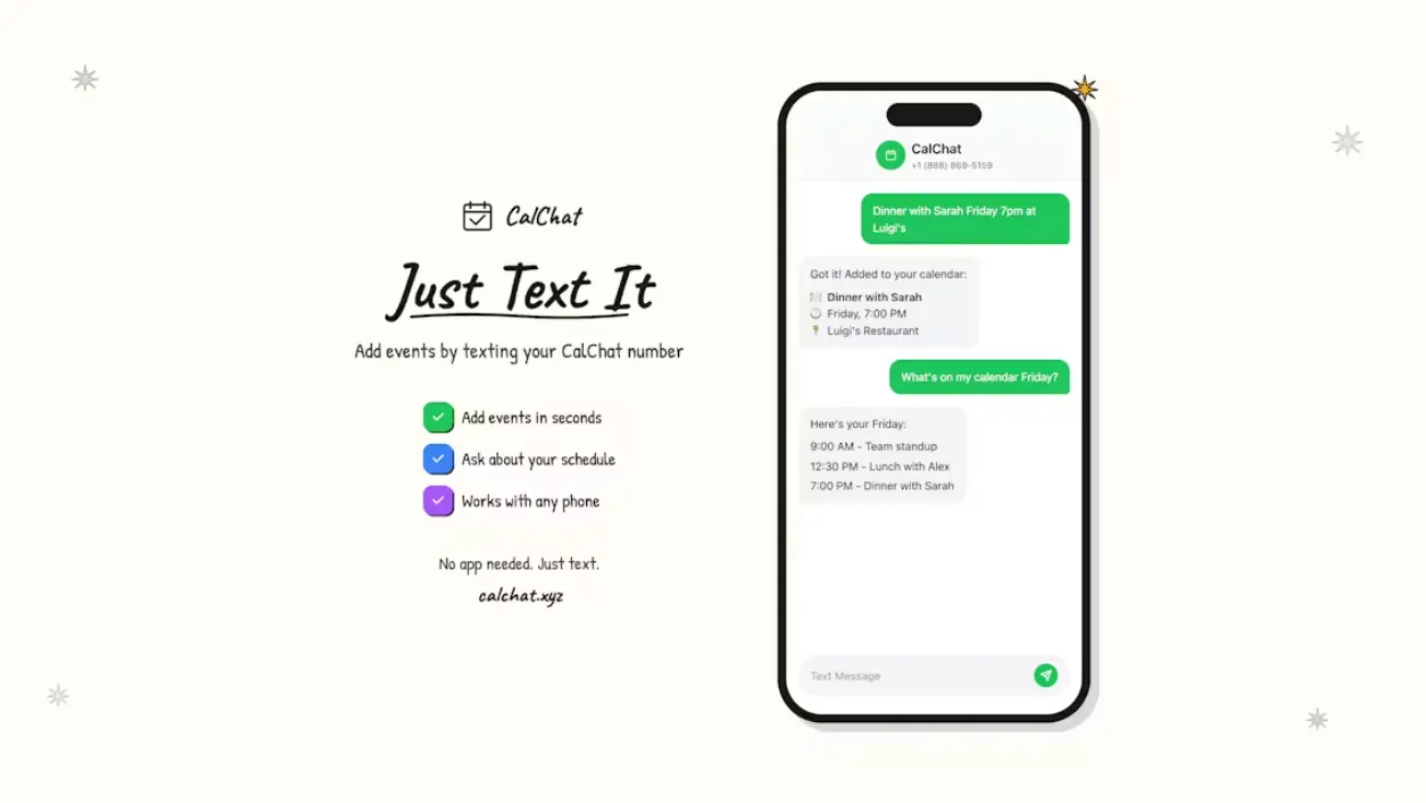Screenshot 1 of CalChat