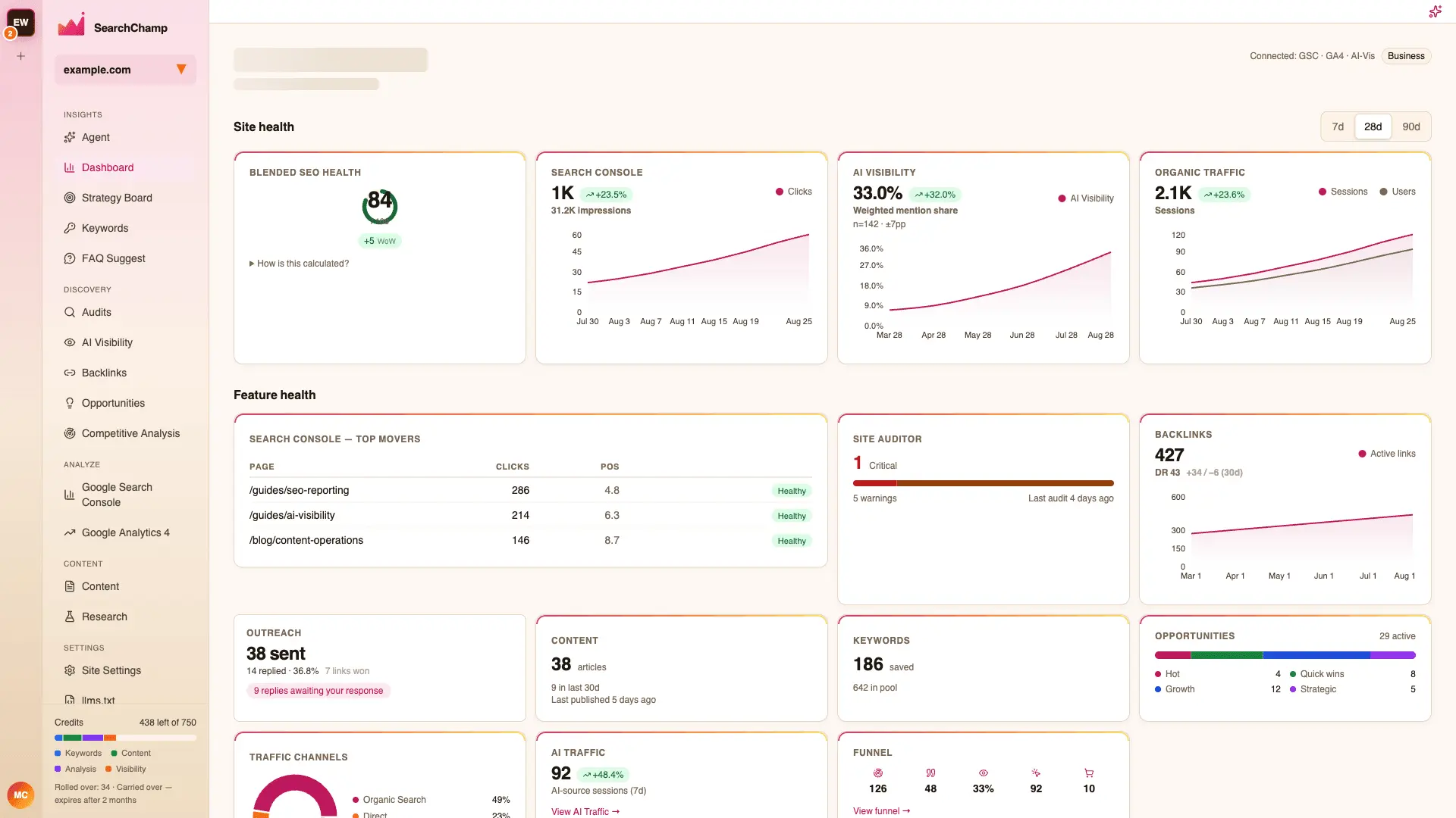 Screenshot 7 of SearchChamp