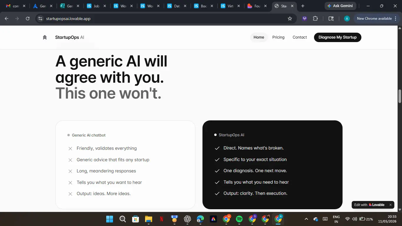 Screenshot 3 of StartupOps AI