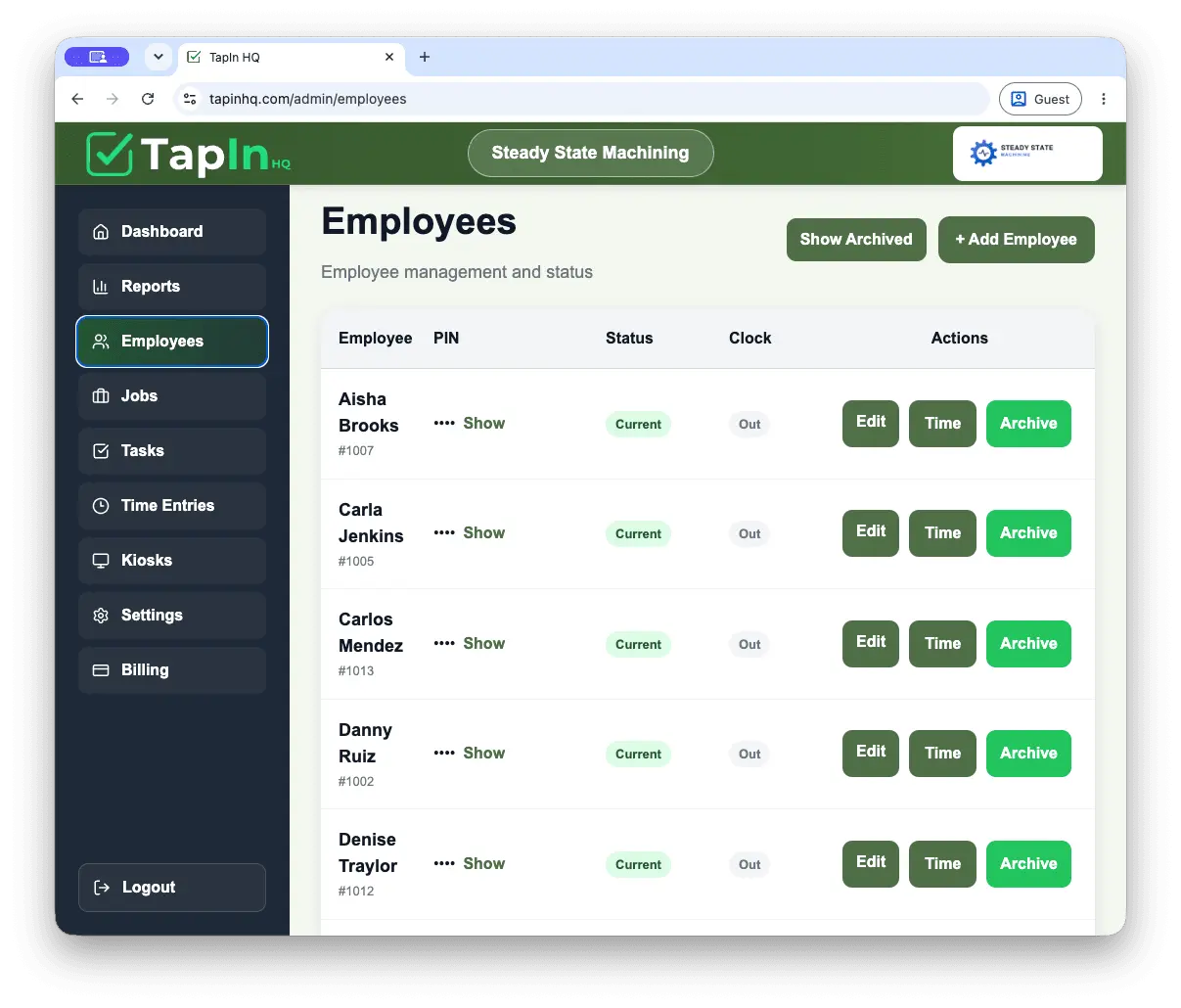 Screenshot 2 of TapIn HQ