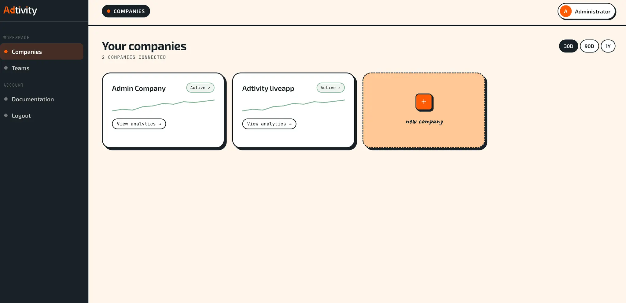 Screenshot 2 of Adtivity
