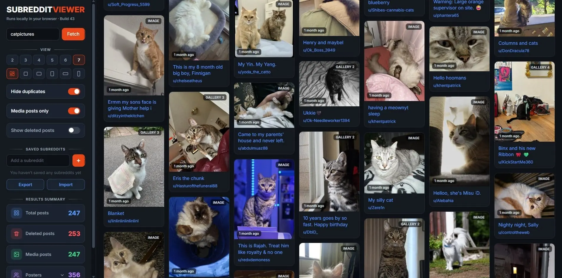 Screenshot 3 of Subreddit Gallery Viewer