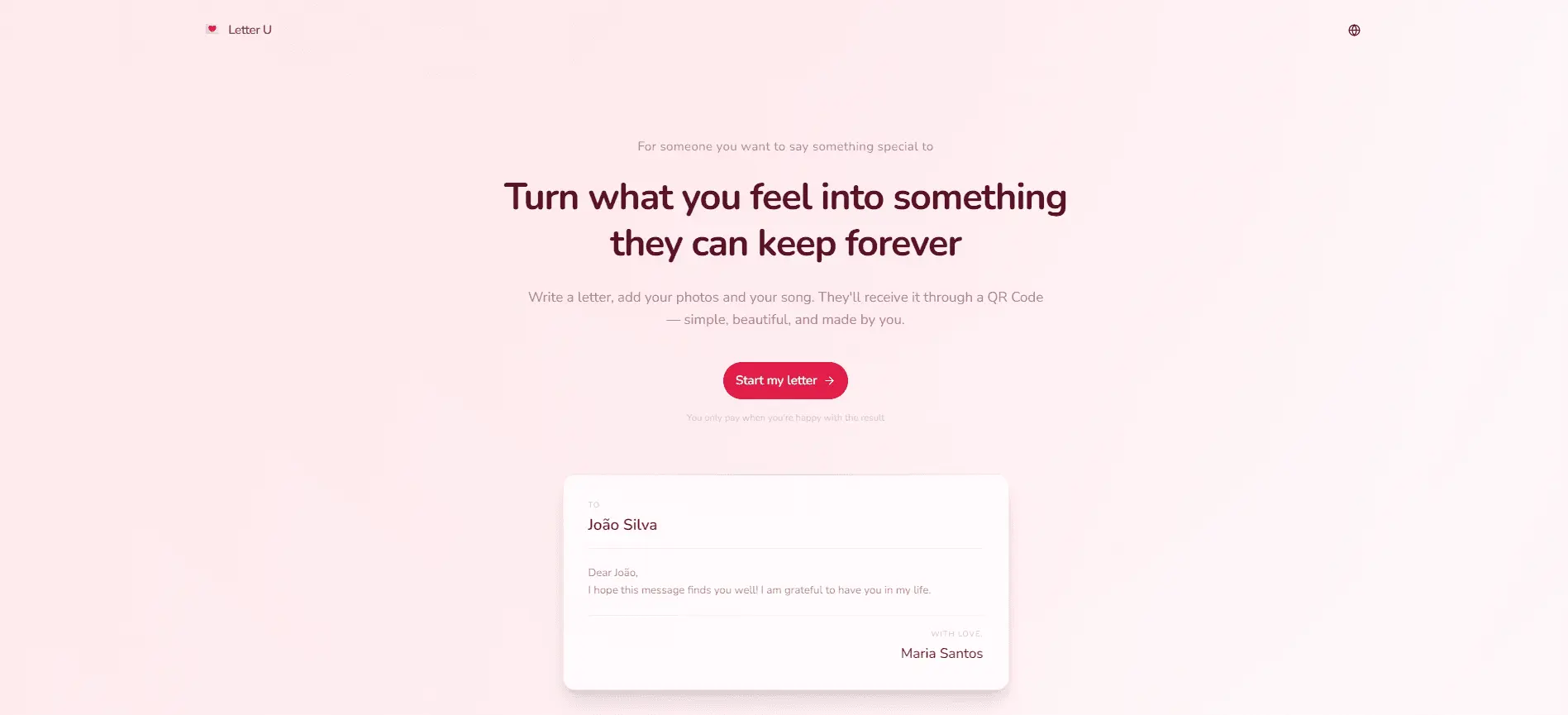 Screenshot 1 of Letter U