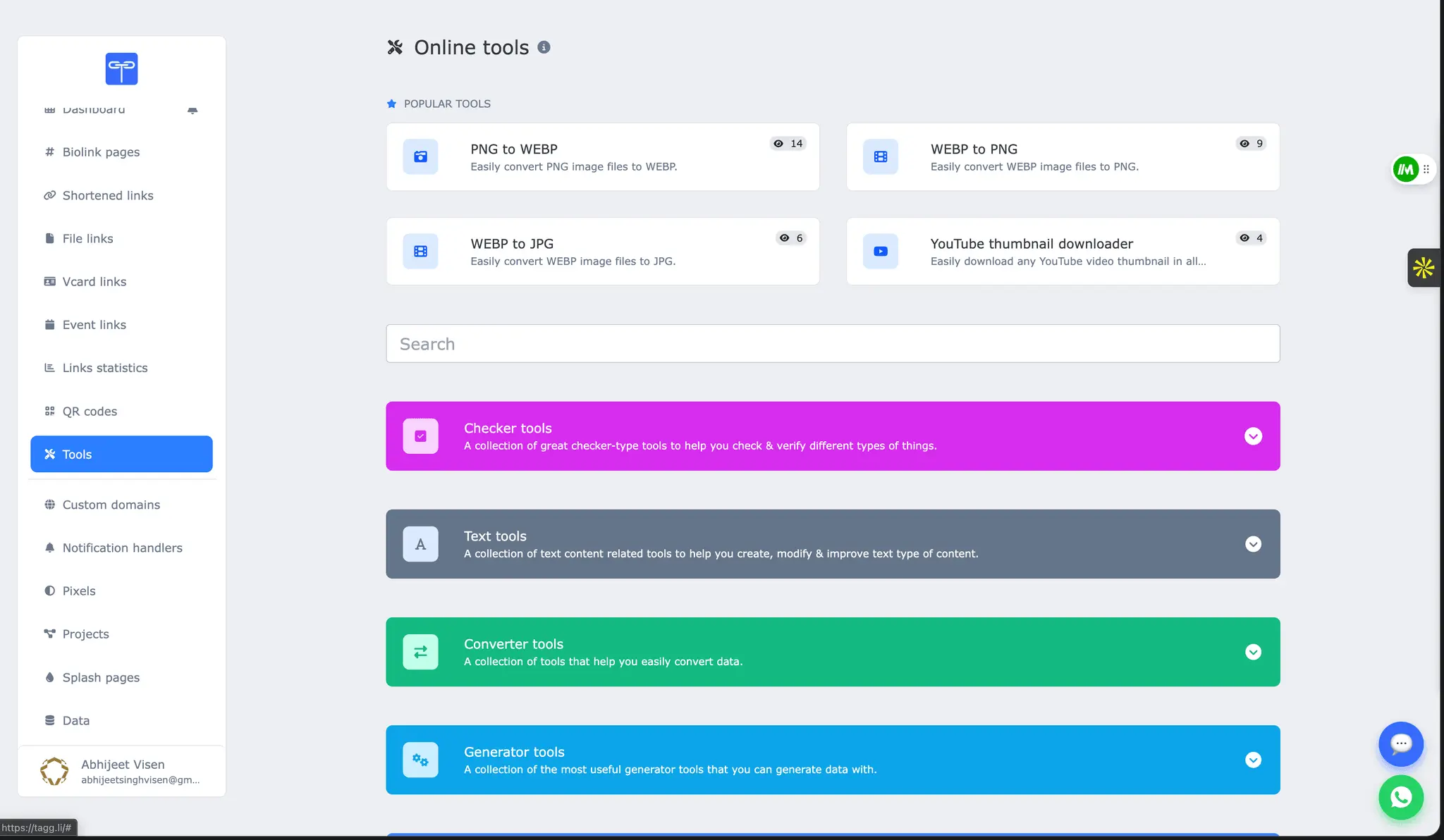 Screenshot 2 of Tagg.Li