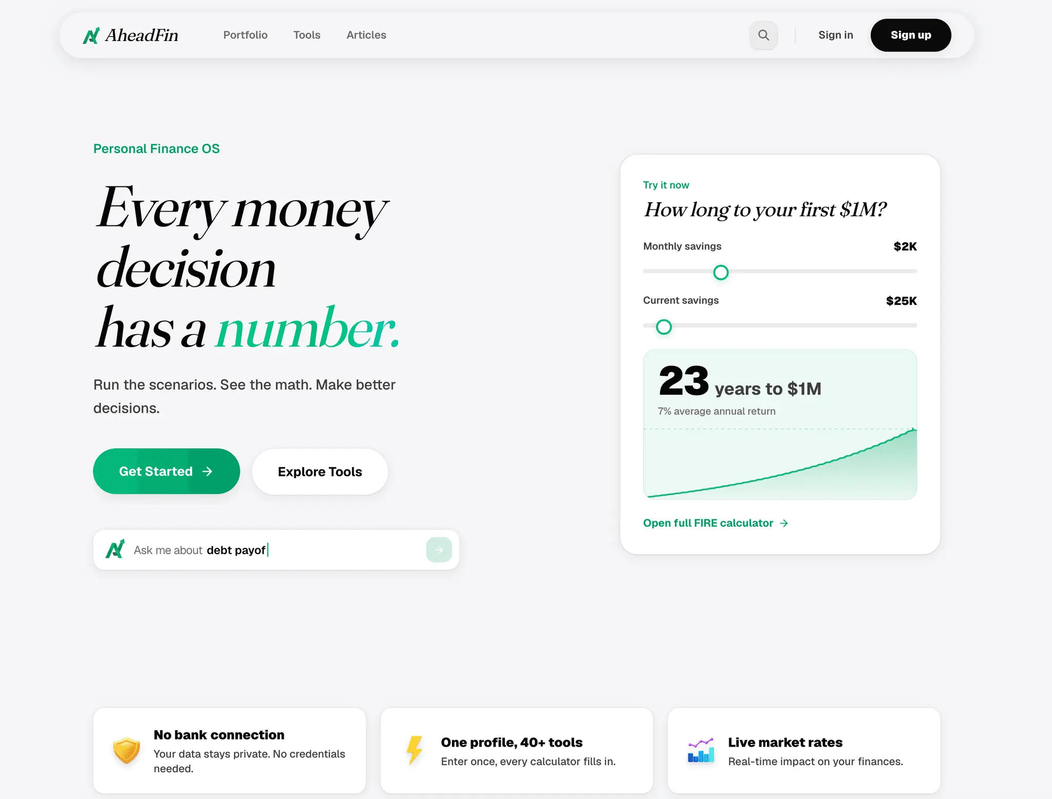 Screenshot 2 of AheadFin
