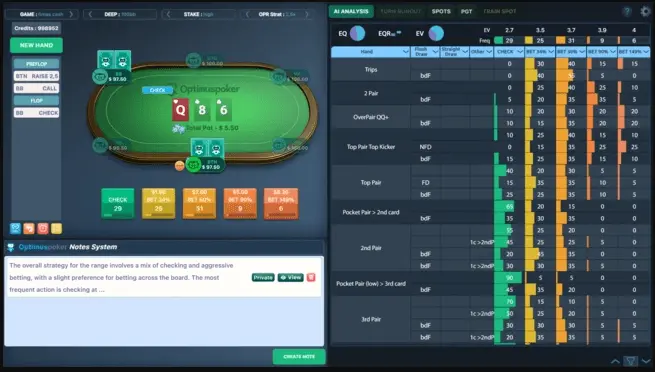 Screenshot 1 of Optimus Poker