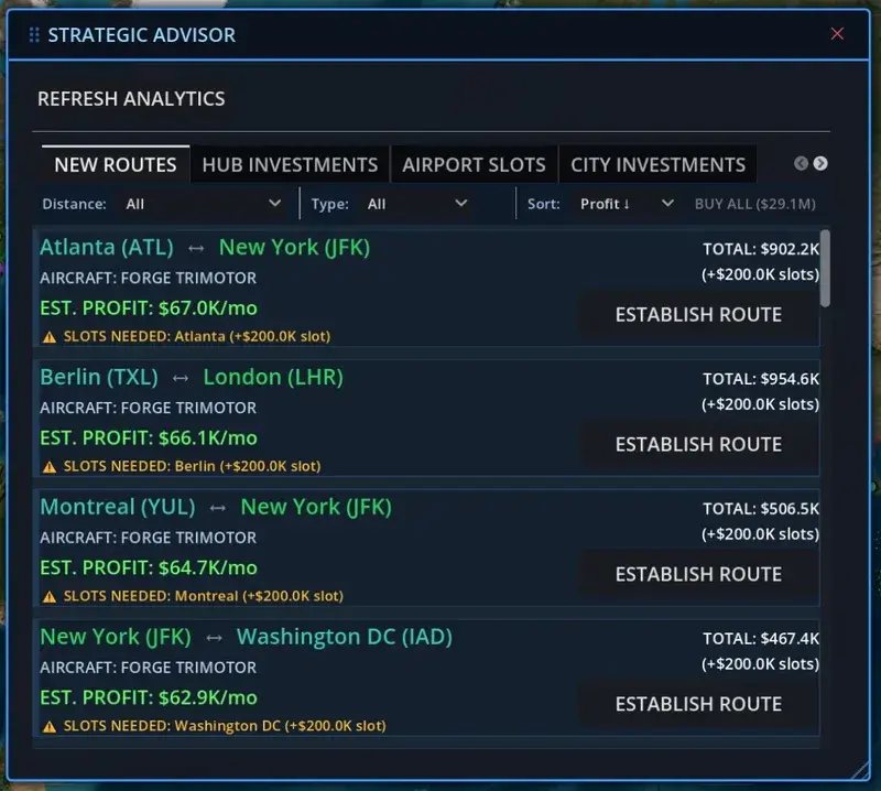 Screenshot 5 of SkyChart: Airline Executive