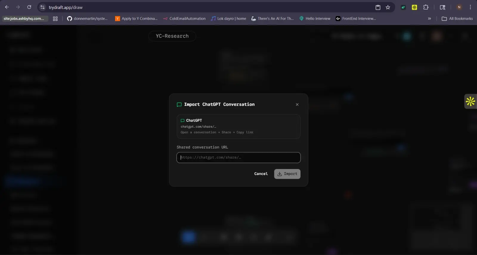 Screenshot 1 of TryDraft