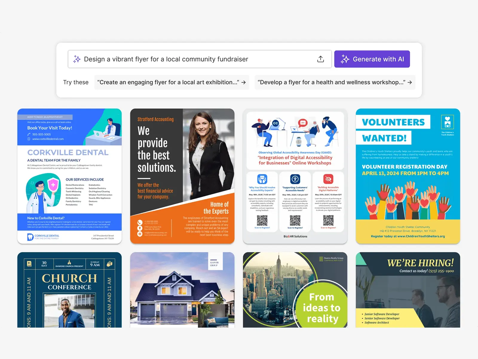 Screenshot 2 of AI Flyer Generator