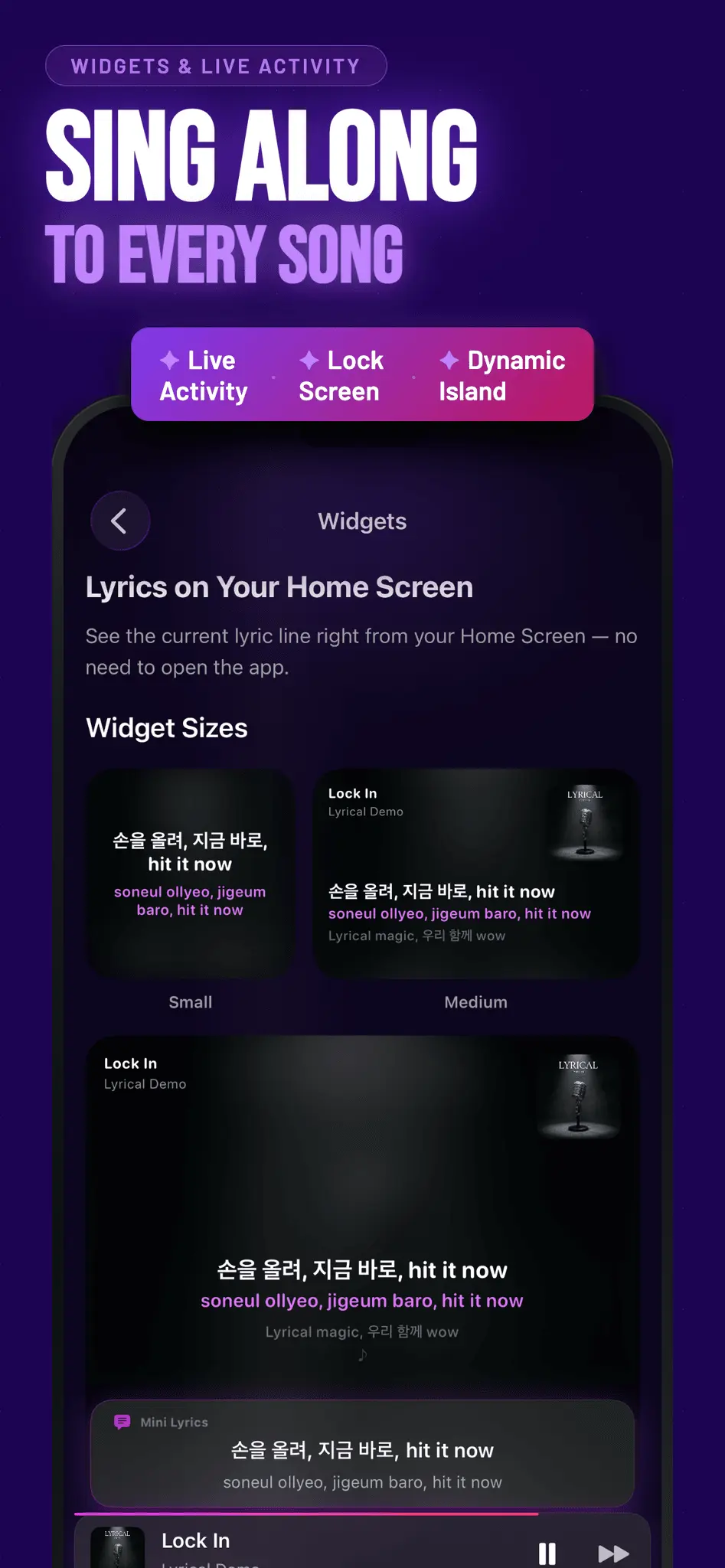 Screenshot 3 of Lyrical
