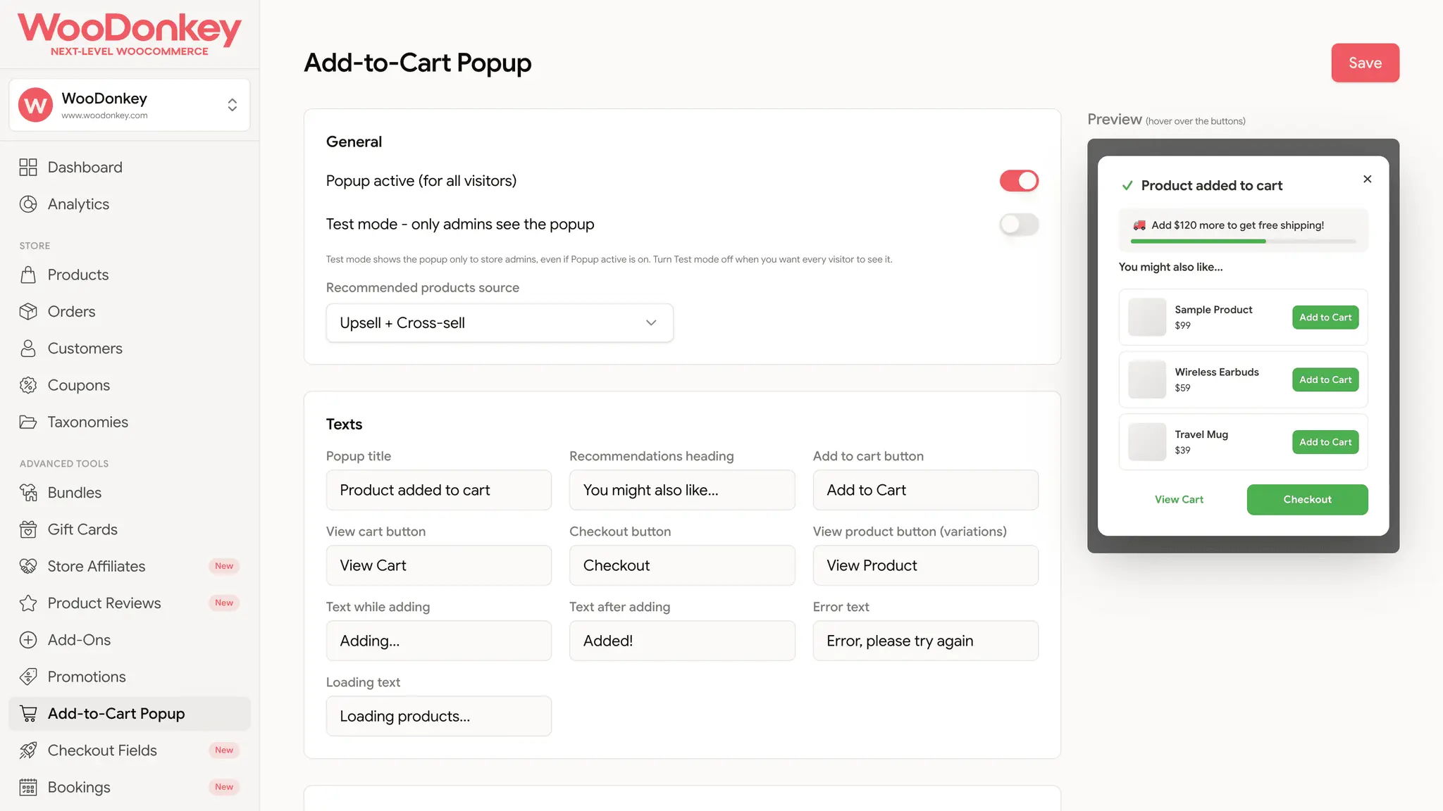 Screenshot 3 of WooDonkey