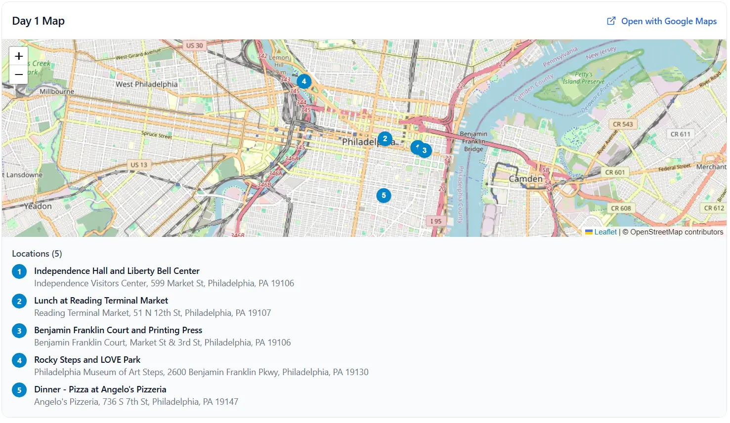 Screenshot 6 of Tourify Trip Planner