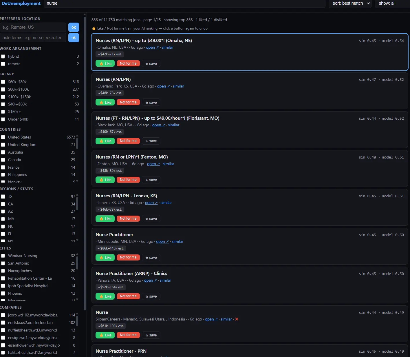 Screenshot 3 of DeUnemployment