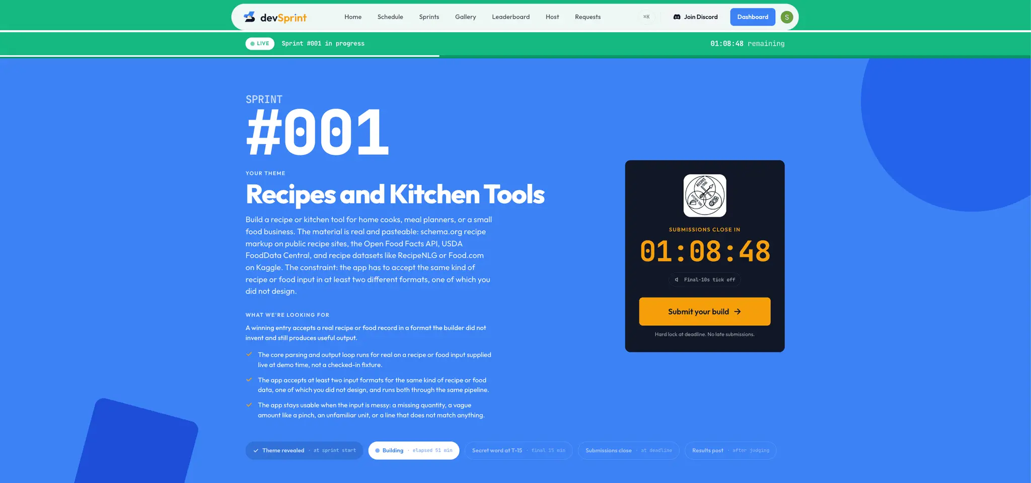 Screenshot 2 of devSprint
