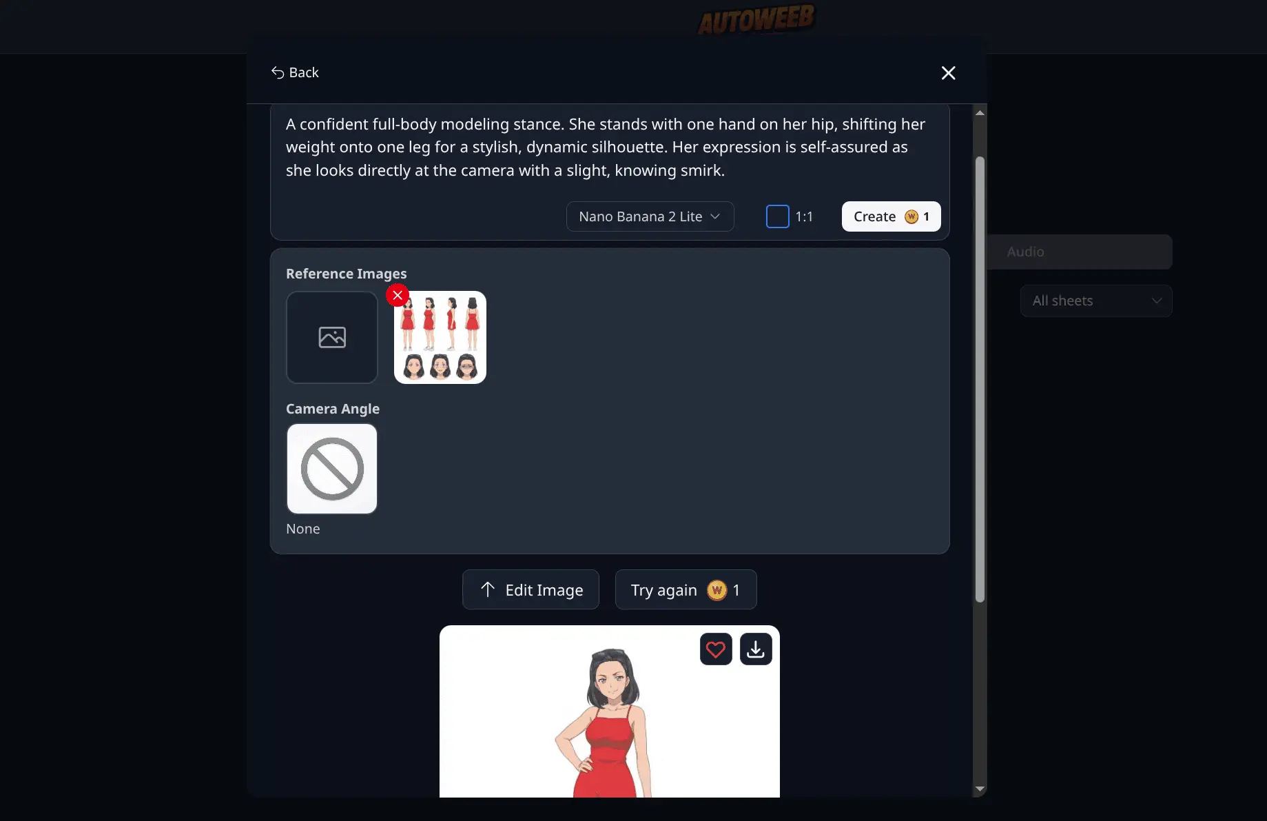 Screenshot 3 of AutoWeeb — AI Anime Production Software