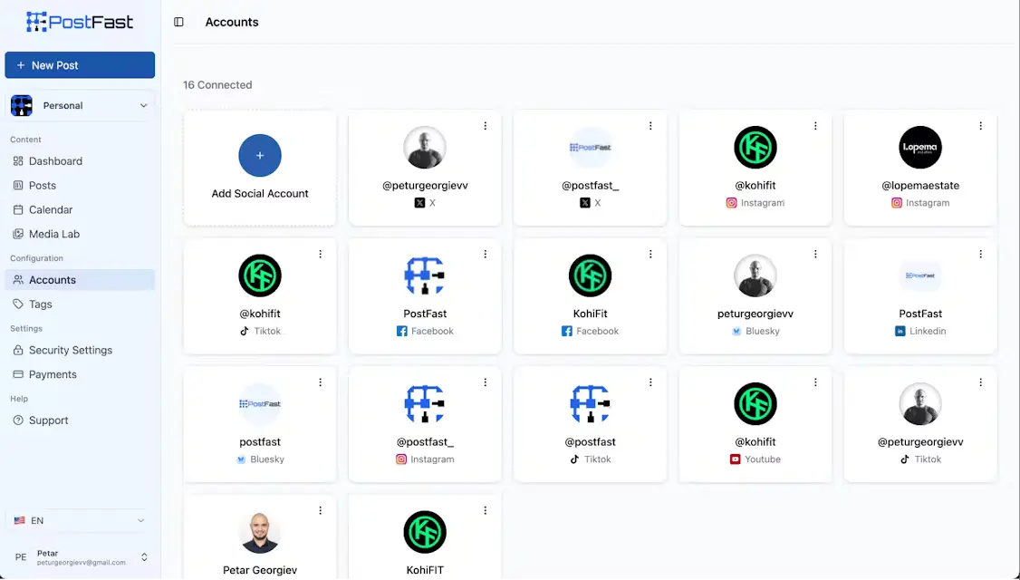 Screenshot 3 of PostFast | Social Media Scheduling