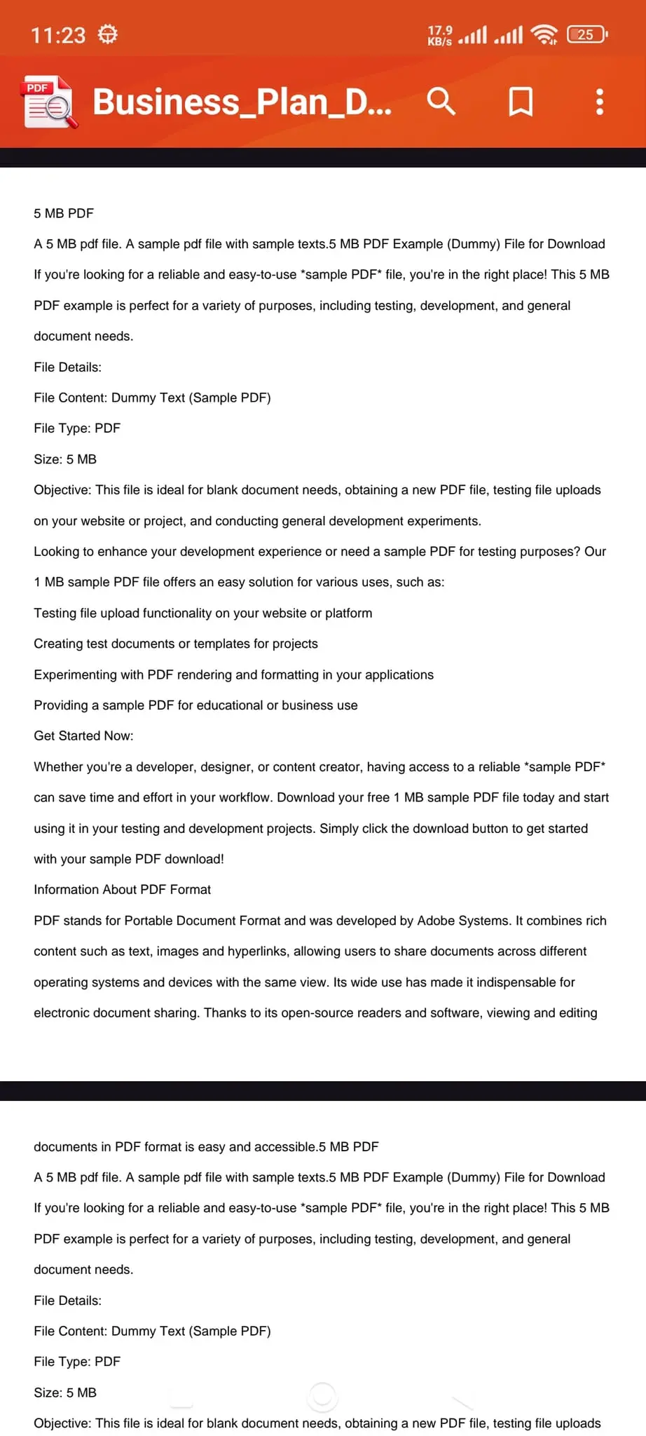 Screenshot 4 of PDF Viewer