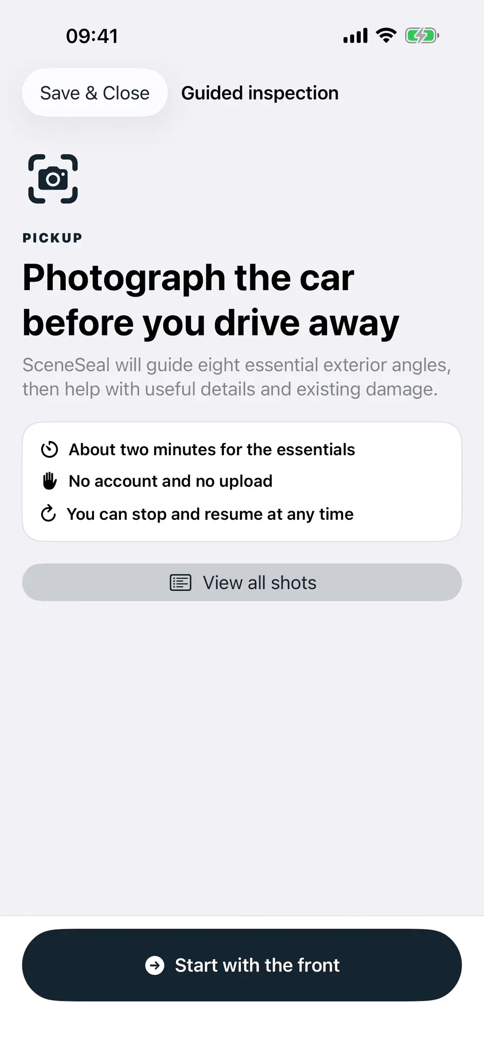 Screenshot 2 of SceneSeal