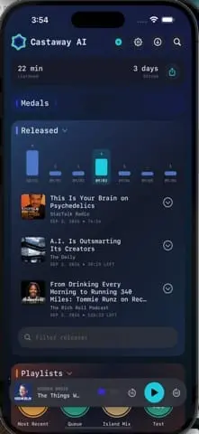 Screenshot 8 of Castawai Podcast Player