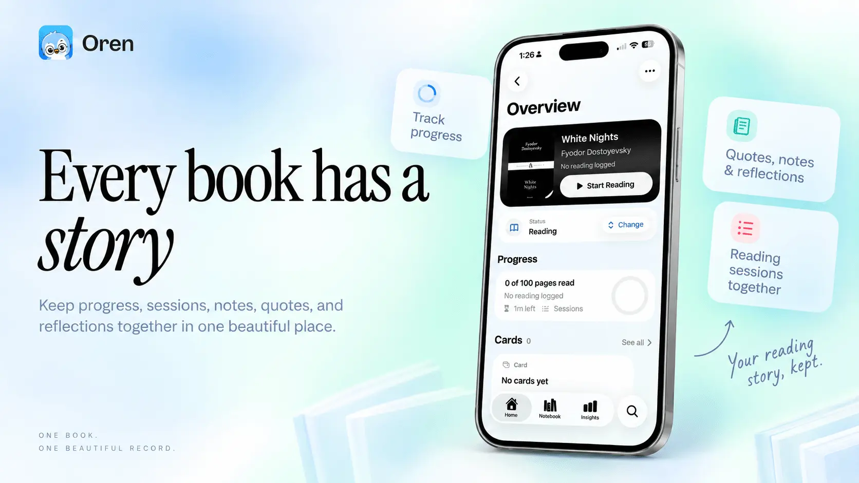 Screenshot 4 of Oren: Book tracker and reading companion