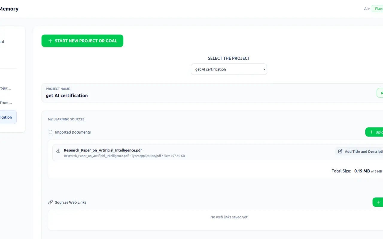 Screenshot 4 of LongTerMemory | AI study platform