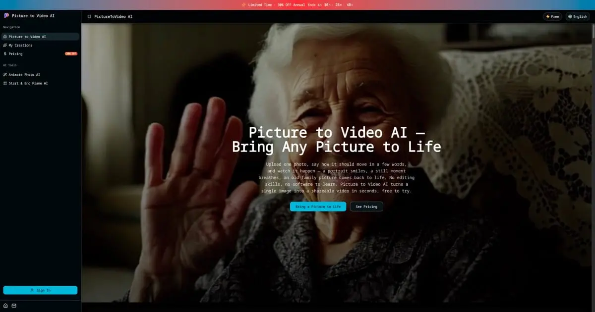 Screenshot 1 of Picture to Video AI