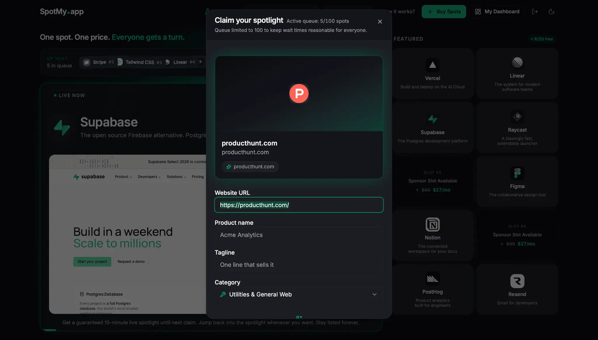Screenshot 4 of SpotMy.app