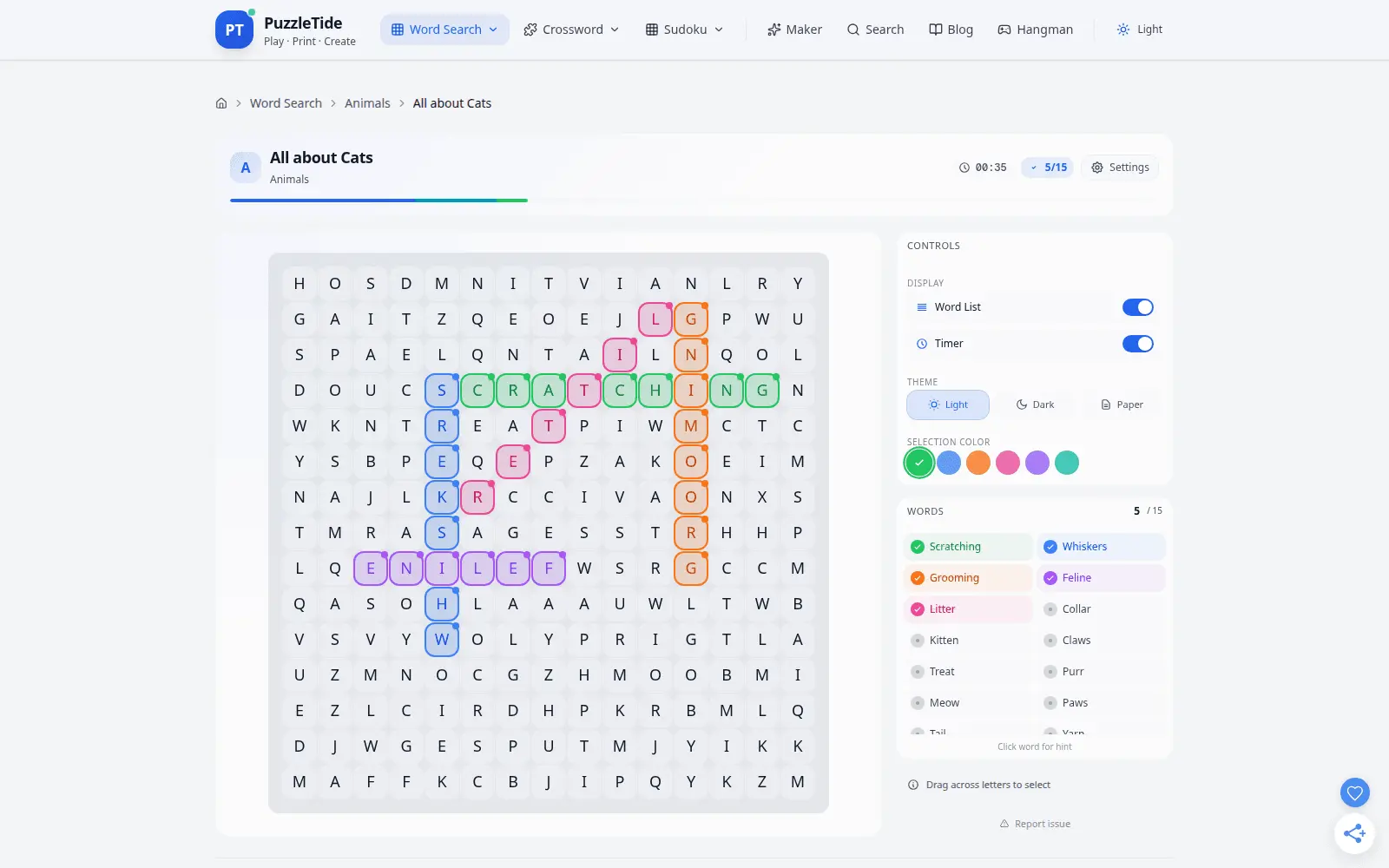 Screenshot 3 of PuzzleTide