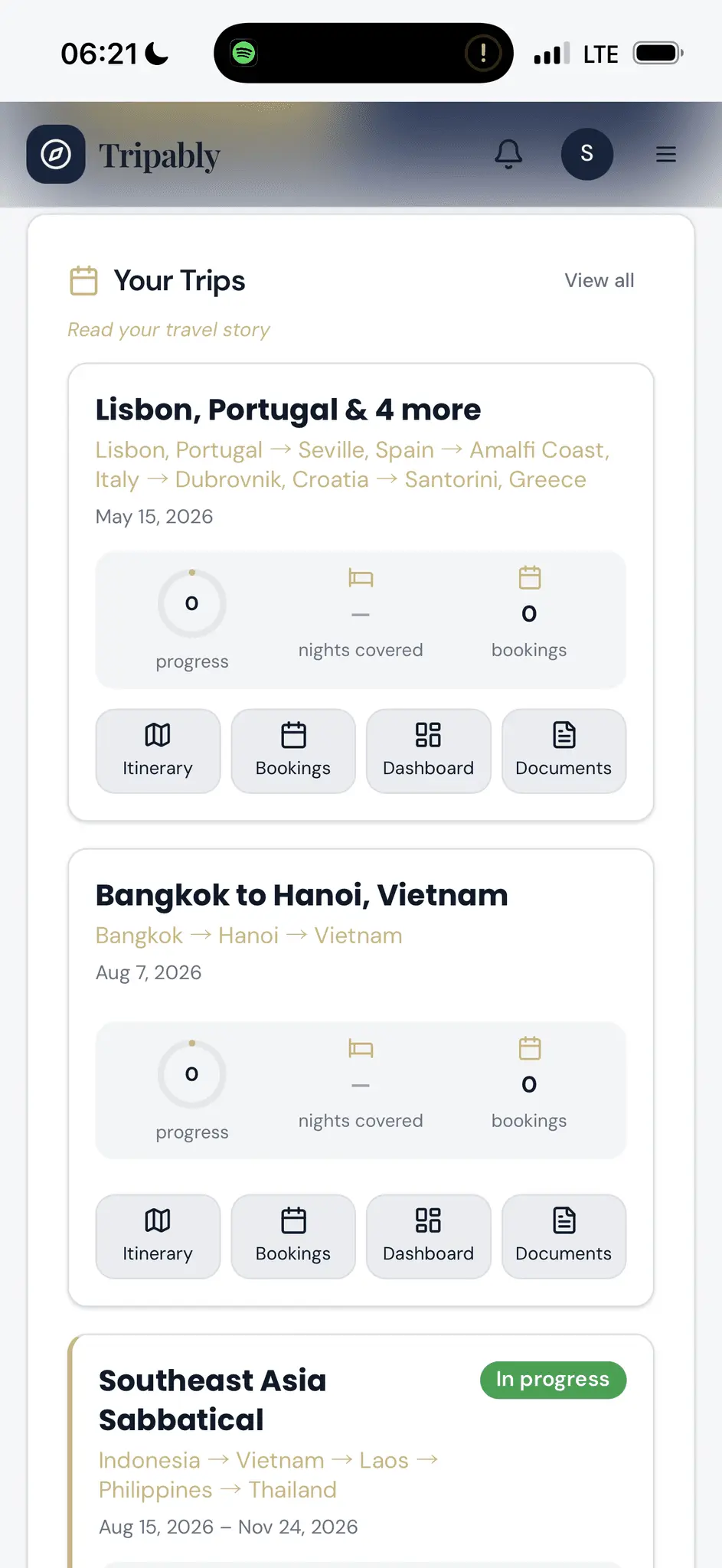 Screenshot 2 of Tripably